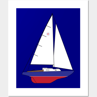 Pearson Ensign Sailboat Posters and Art